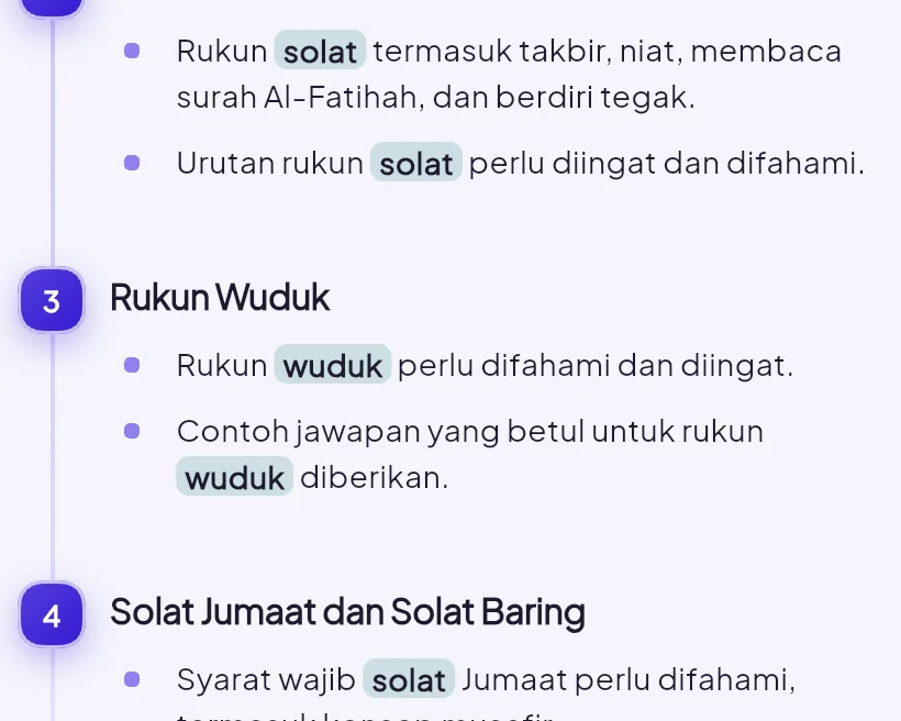 Nota kelas KAFA Boost dengan istilah bertanda